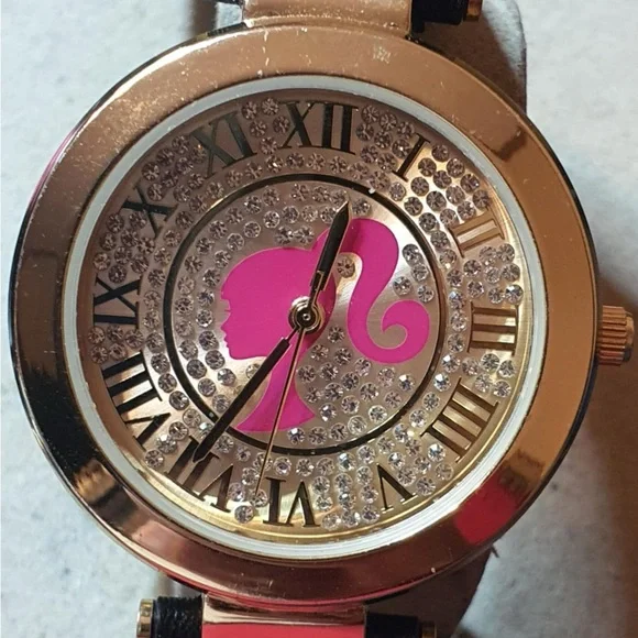Accutime | Accessories | Barbie By Accutime Goldtoneblack  display picture 3